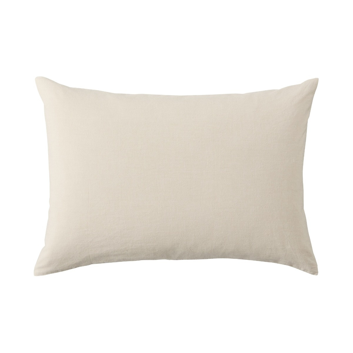 Vỏ Gối Washed Cotton - Be Nhạt, L