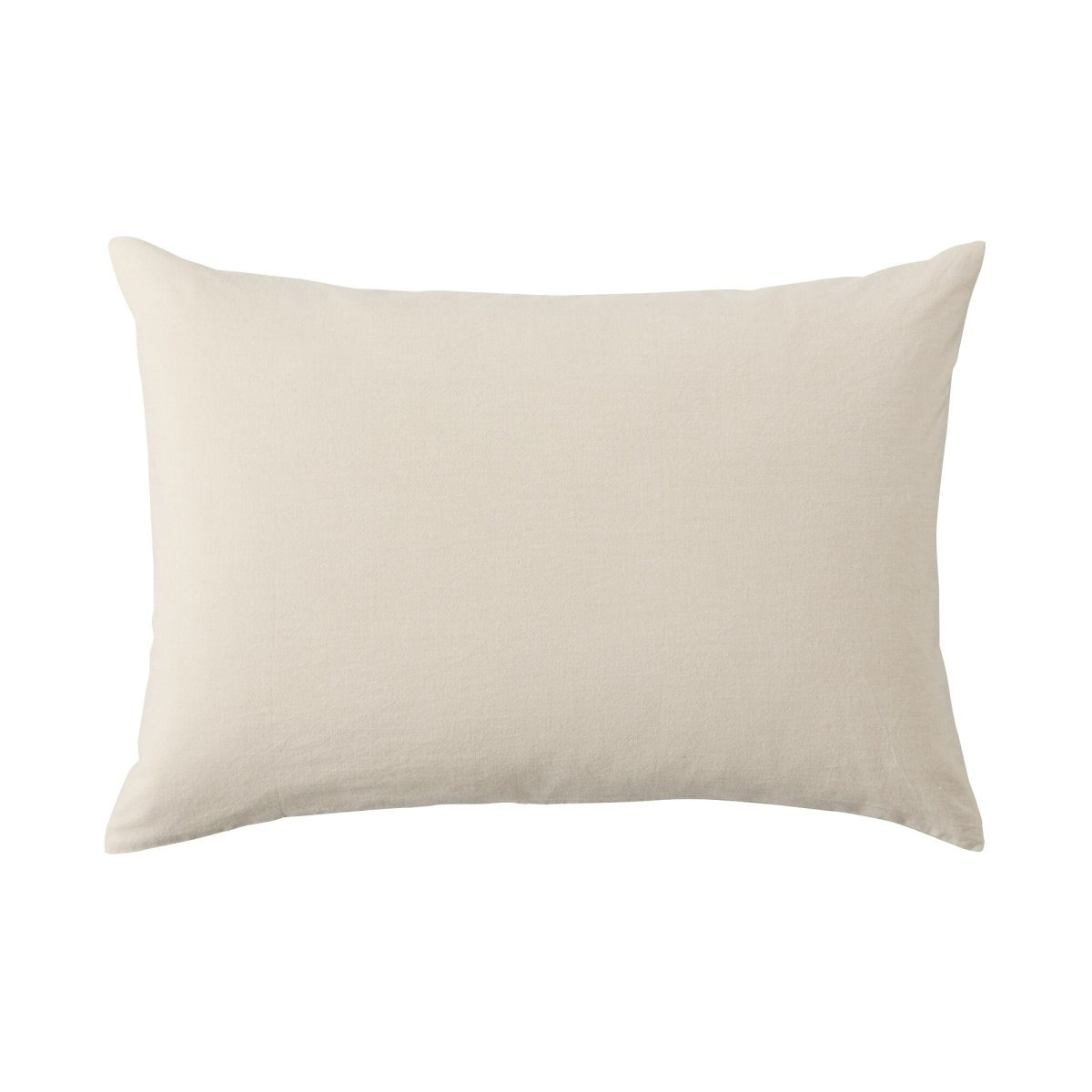 Vỏ Gối Washed Cotton - Be Nhạt, S