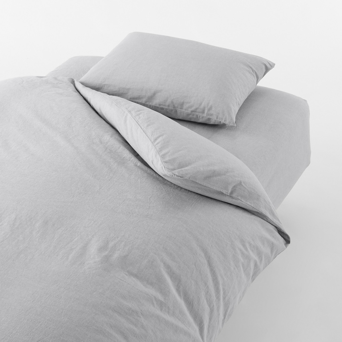 MUJI Vỏ Chăn Washed Cotton - SD
