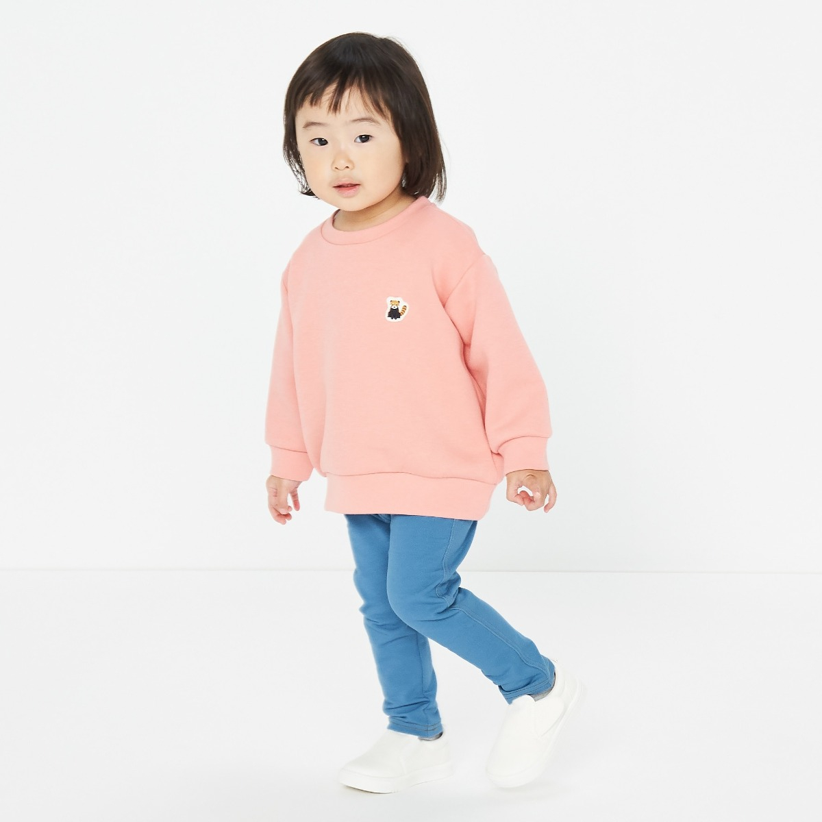 Quần Jogger Giả Denim Ôm Sát Bụng - Em Bé