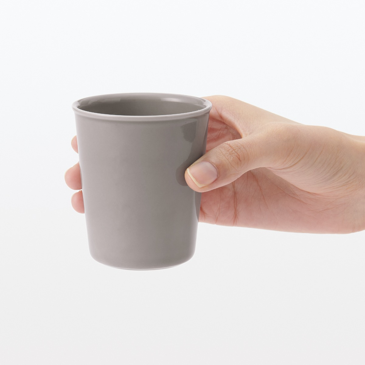 MUJI Ly Súc Miệng Bằng Sứ