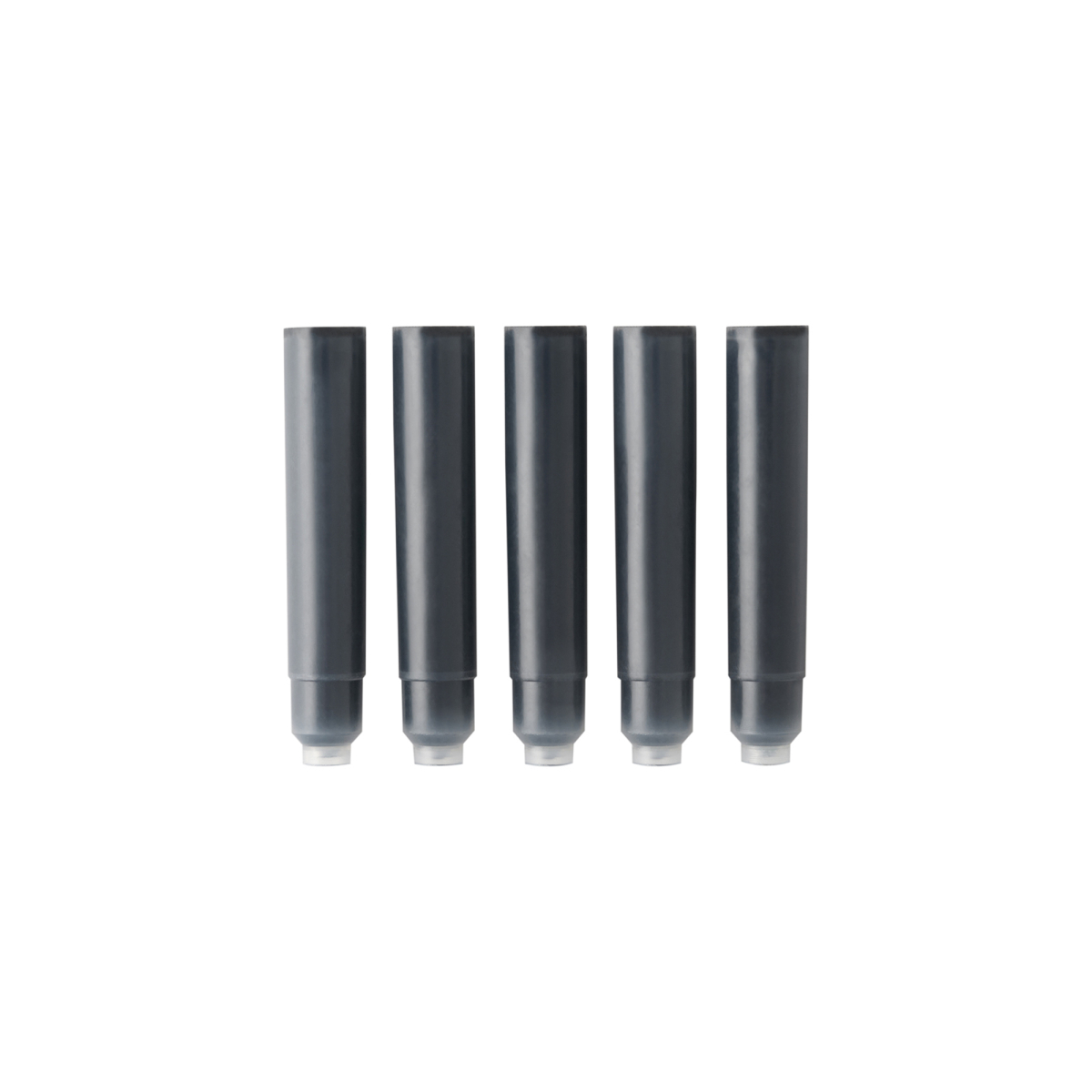 MUJI Bộ 5 Ruột Mực Đen Cho Bút Máy Compact
