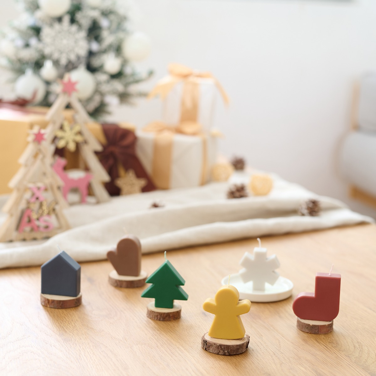 MUJI Bộ Nến Thơm Giáng Sinh