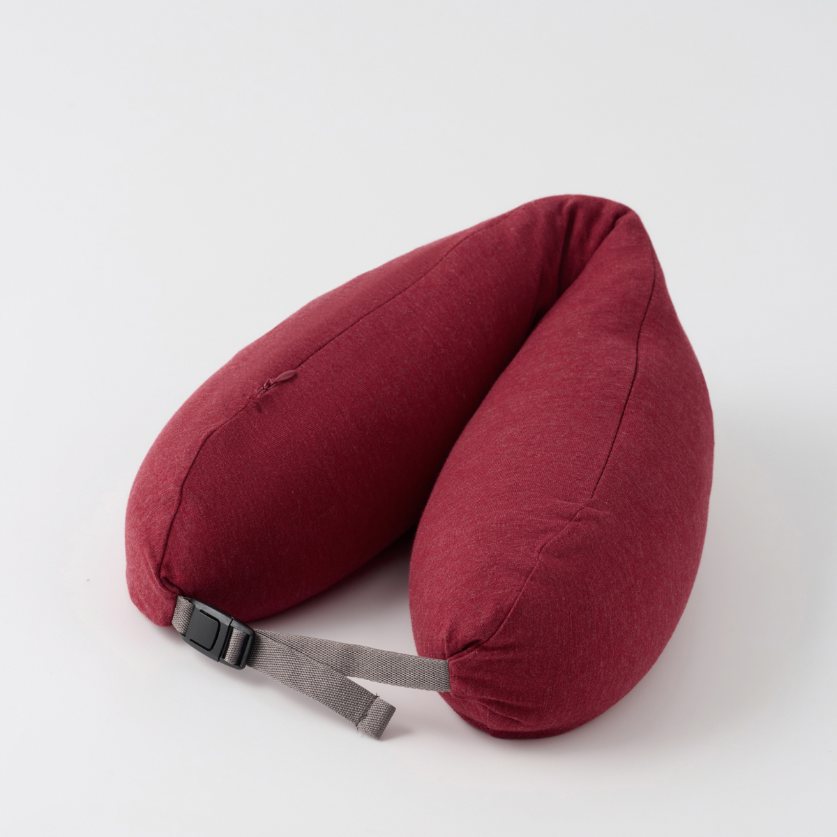 MUJI Gối Kê Cổ Du Lịch - Đỏ Kèm Mũ
