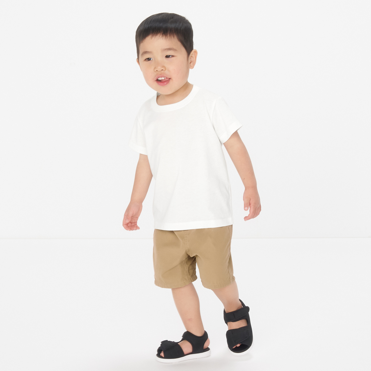 Baby Crewneck S/S T-Shirt(Solid)