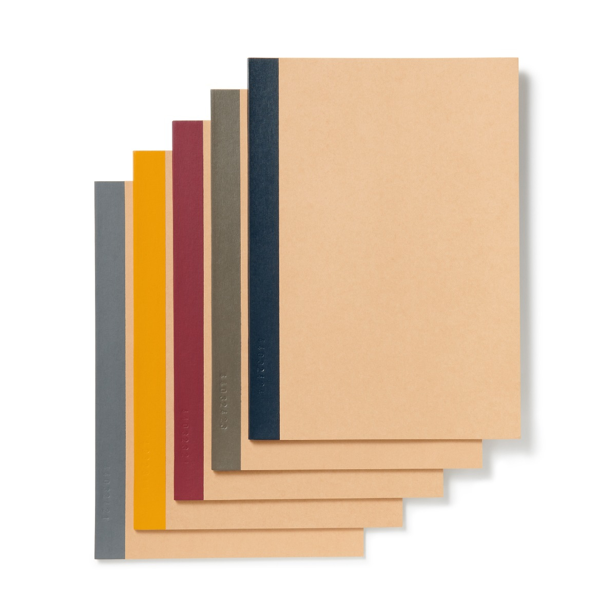 MUJI Bộ Sổ 5 Cuốn 36 Tờ 7mm - B5