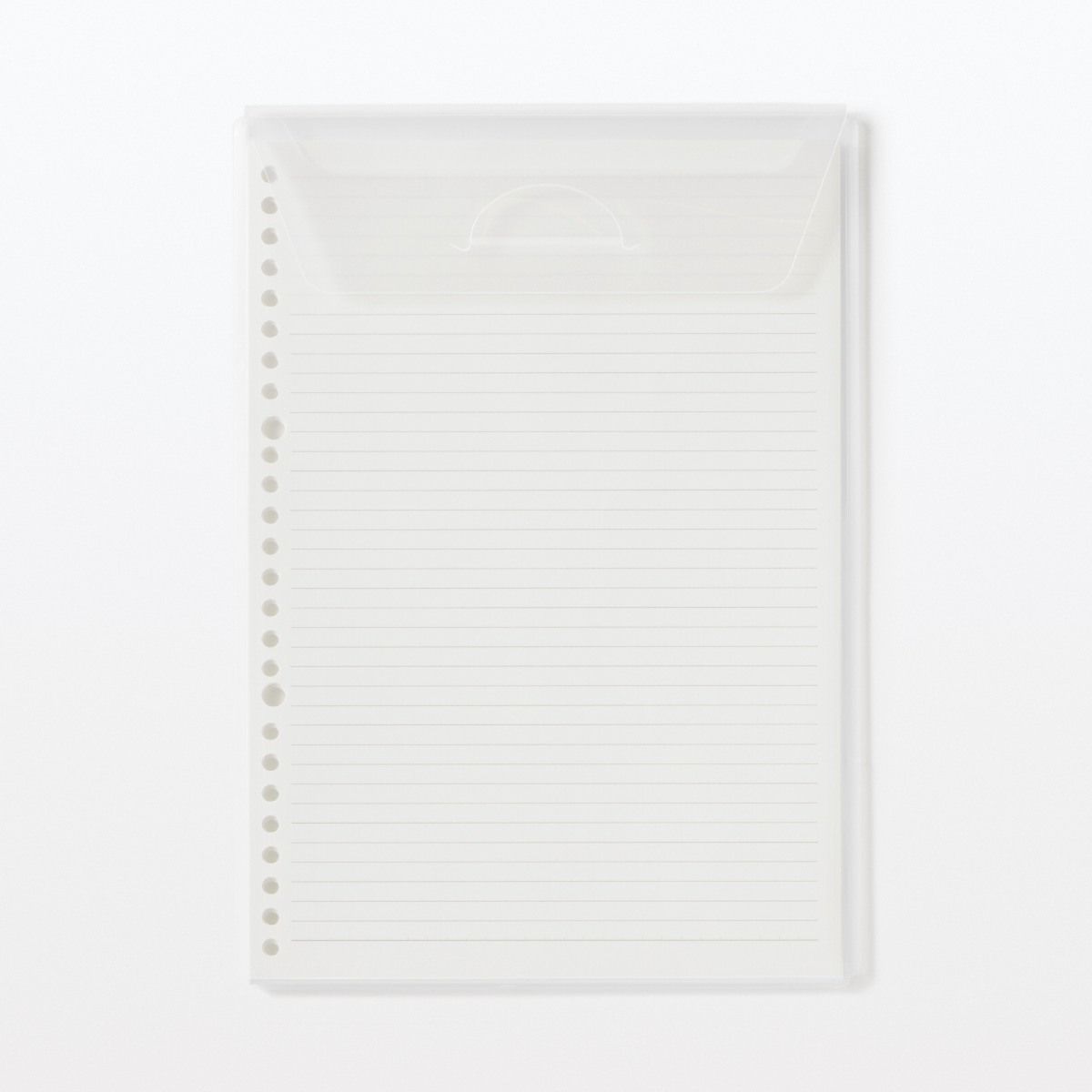 MUJI Planted Tree Paper Bleed Proof Loose-Leaf In Case