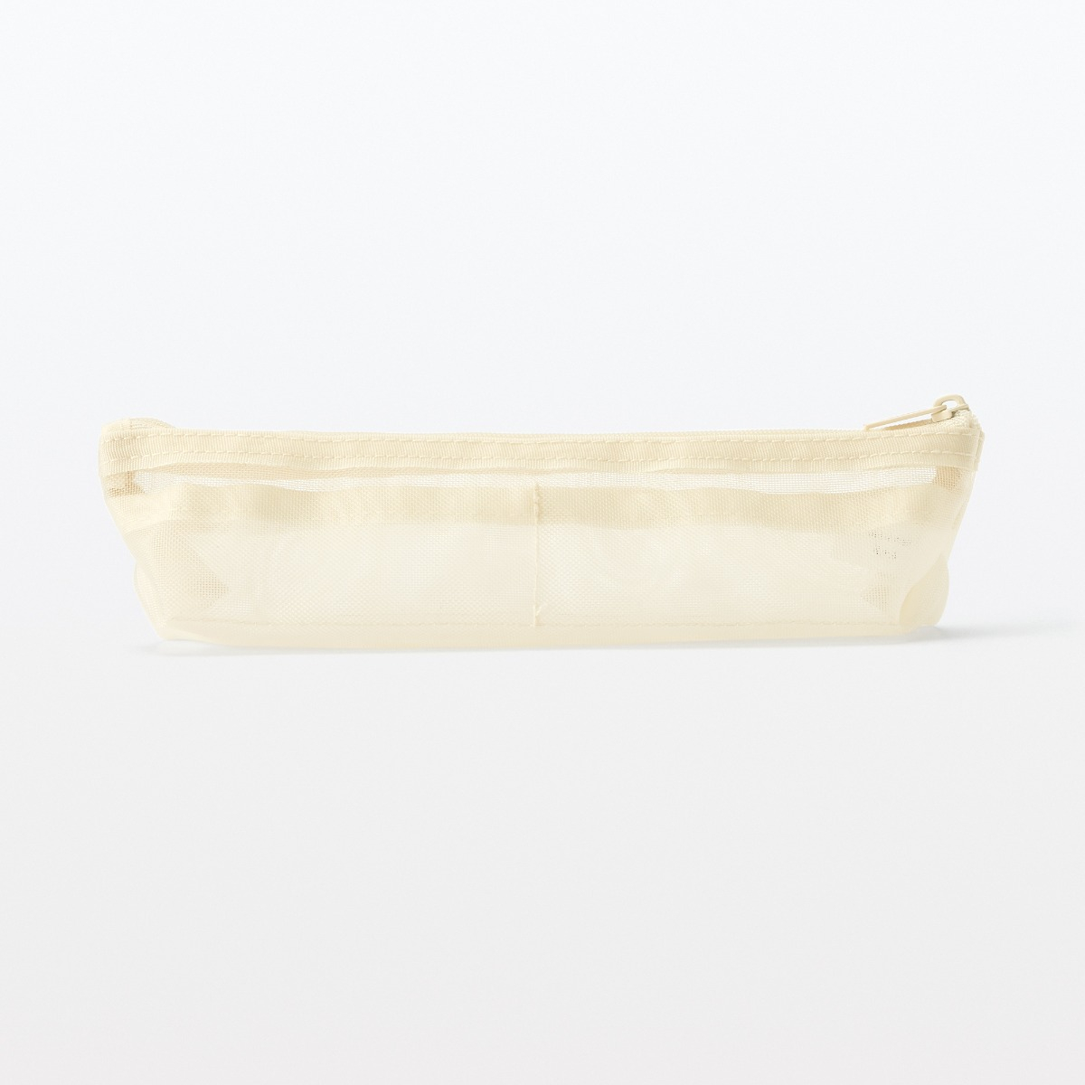 Hộp Bút Lưới Gusset W185*H50 - Trắng Ngà MUJI