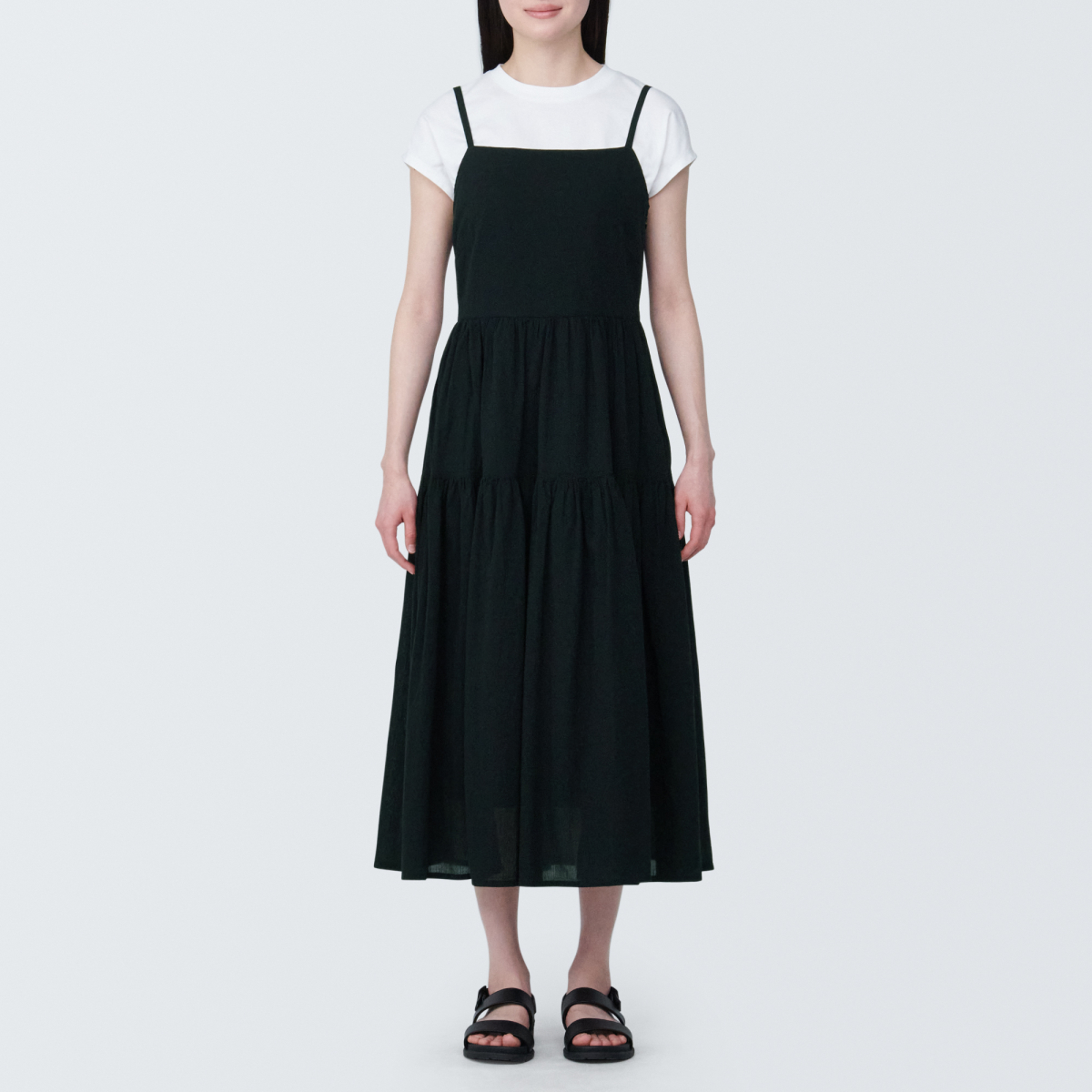 ワンピース Soft veil camisole dress Soft veil camisole dress | ファッション通販サイト NUGU