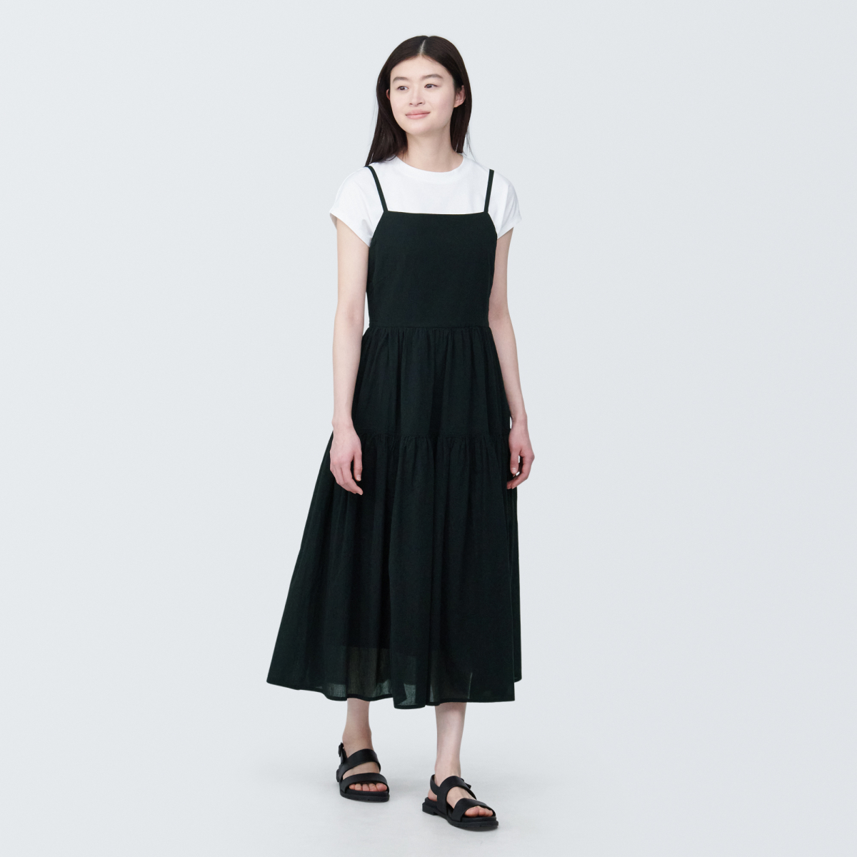 ワンピース Soft veil camisole dress Soft veil camisole dress | ファッション通販サイト NUGU