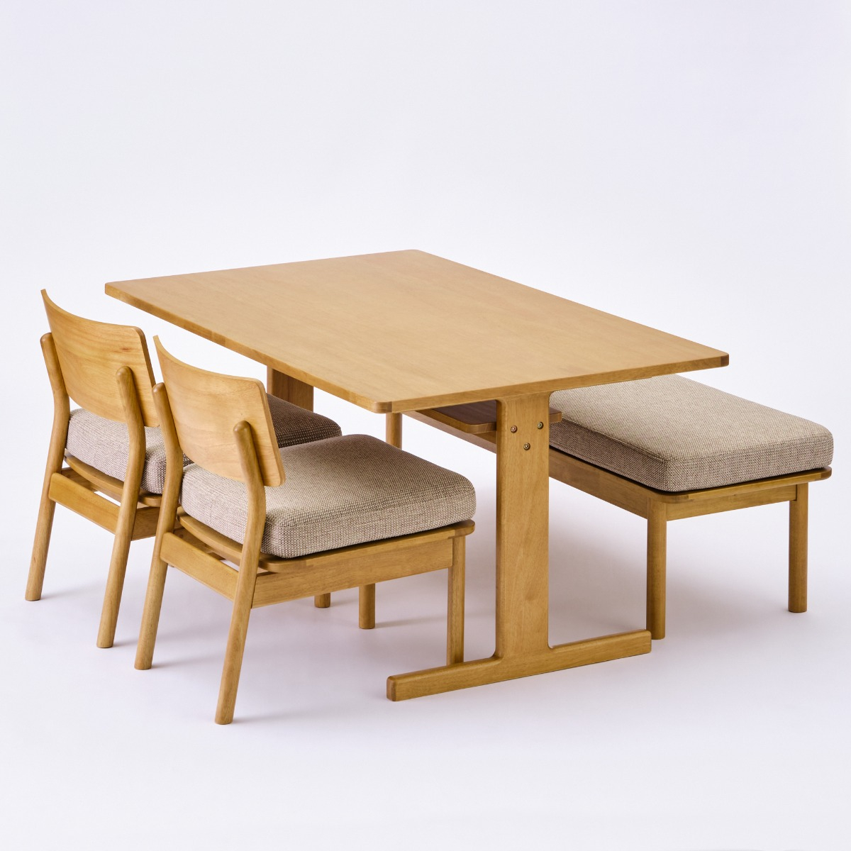 MUJI Bàn Gỗ Đa Năng Kích Thước 130cm