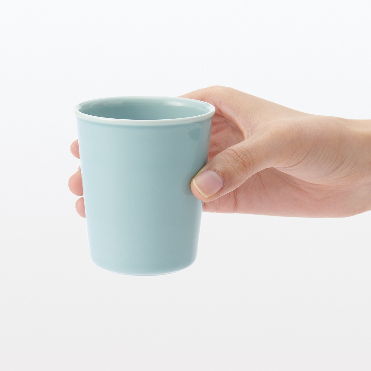 MUJI Ly Súc Miệng Bằng Sứ