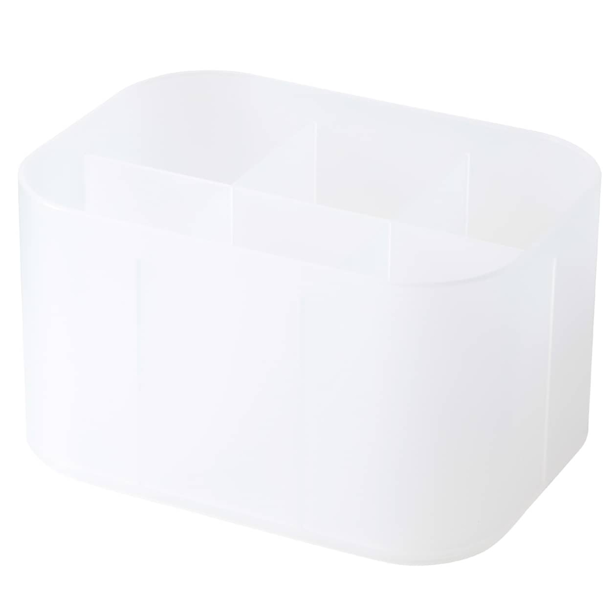 Polypropylene Makeup Box 1/2 Horizontal Half Size W/Divider