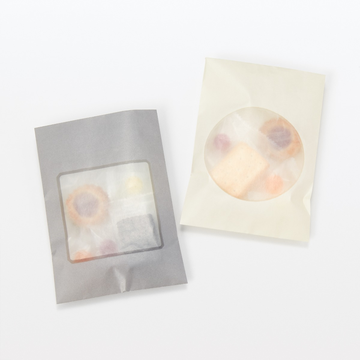 Paper Window Gift Bag Round