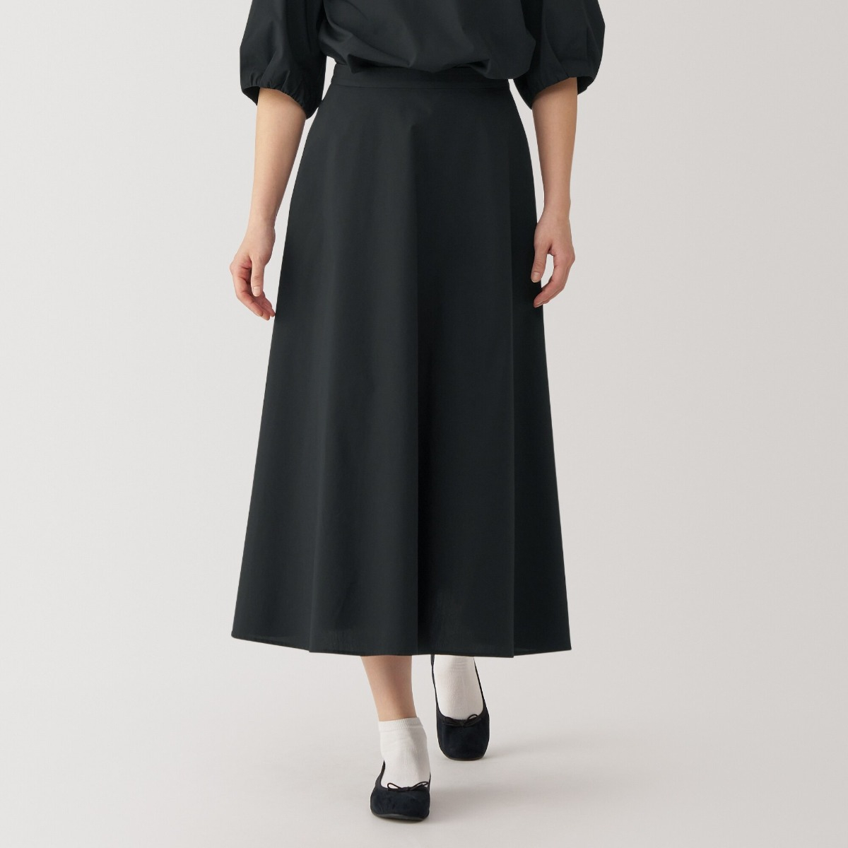 Women'S Quick Dry Broadcloth Flare Skirt