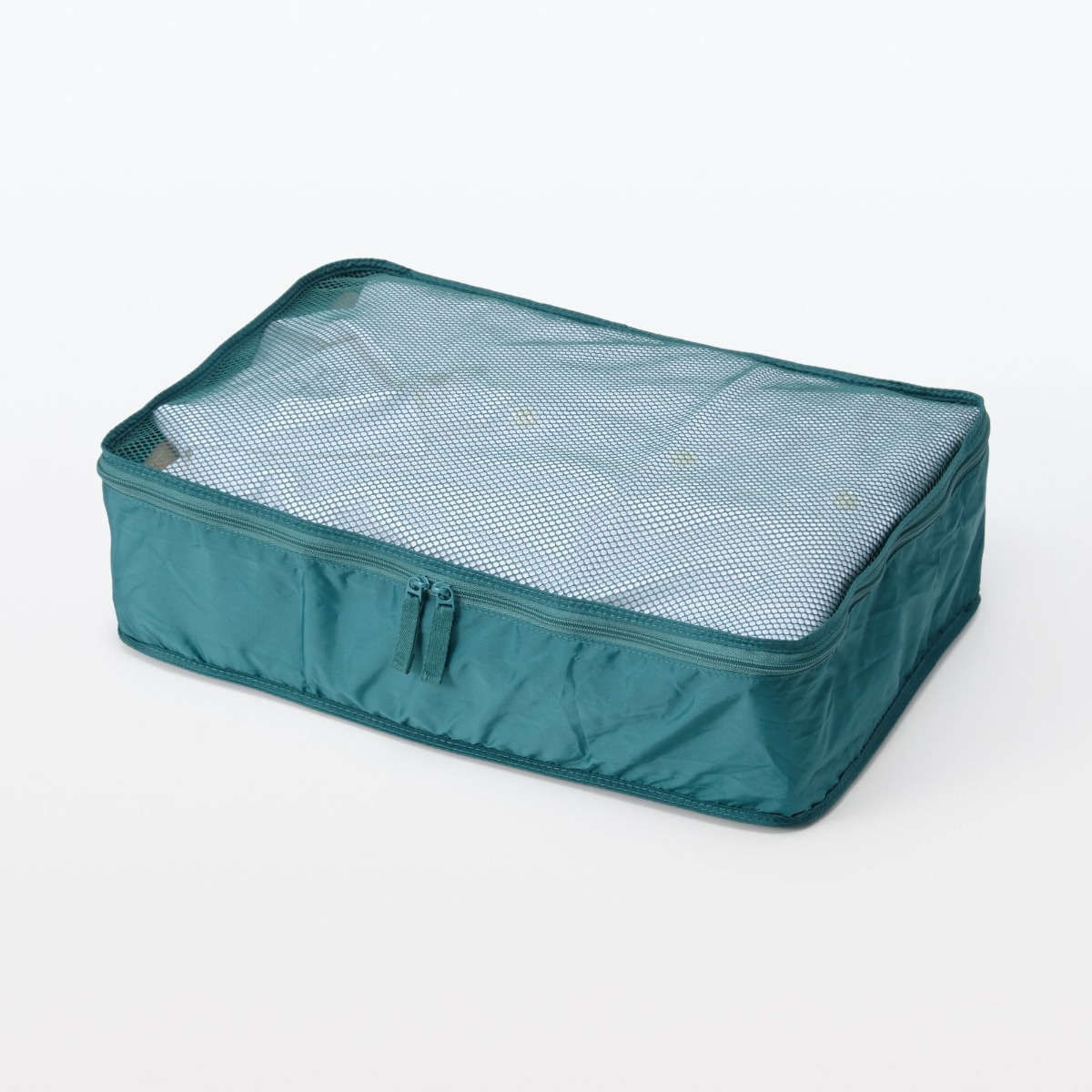 MUJI Túi Polyester Đựng Đồ Du Lịch M - Xanh Đậm