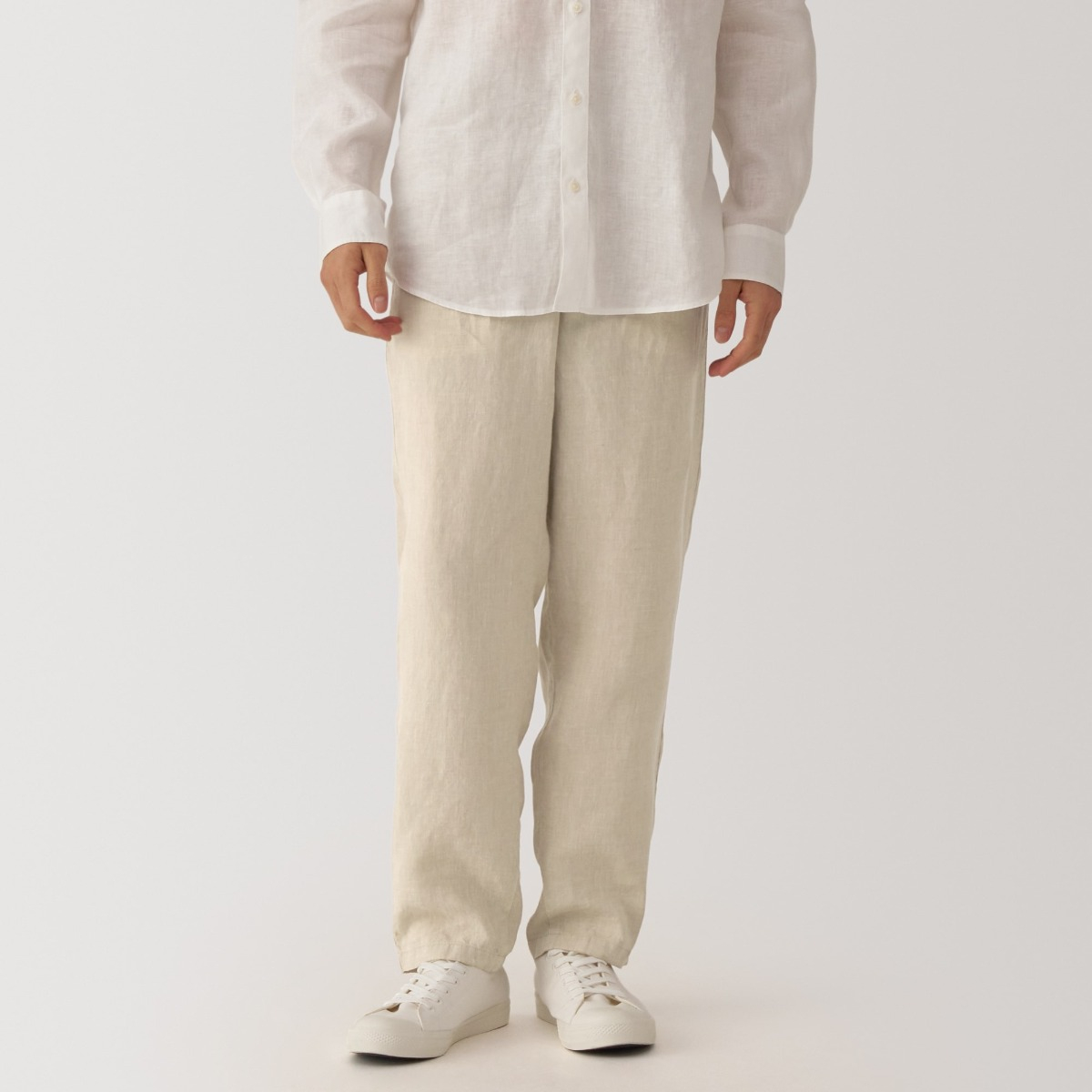 M'S Linen Tapered Pants(Os)