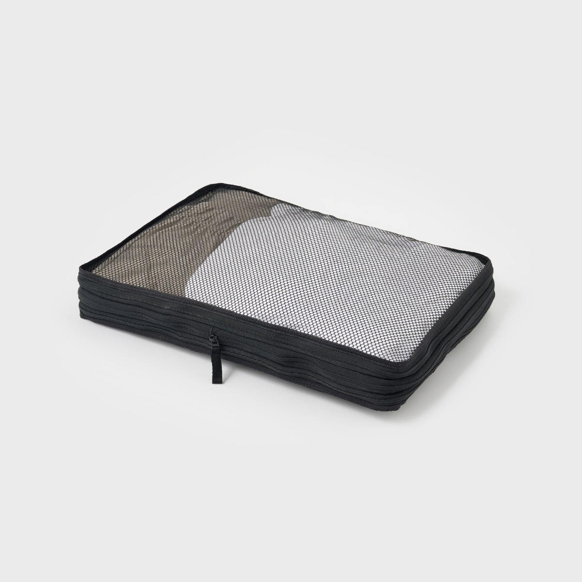 MUJI Túi Đựng Đồ Du Lịch Hai Ngăn - M - Đen