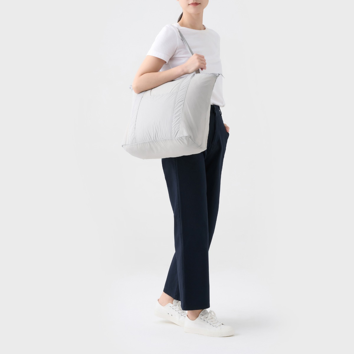 Foldable Travel Bag Vertical Type MUJI