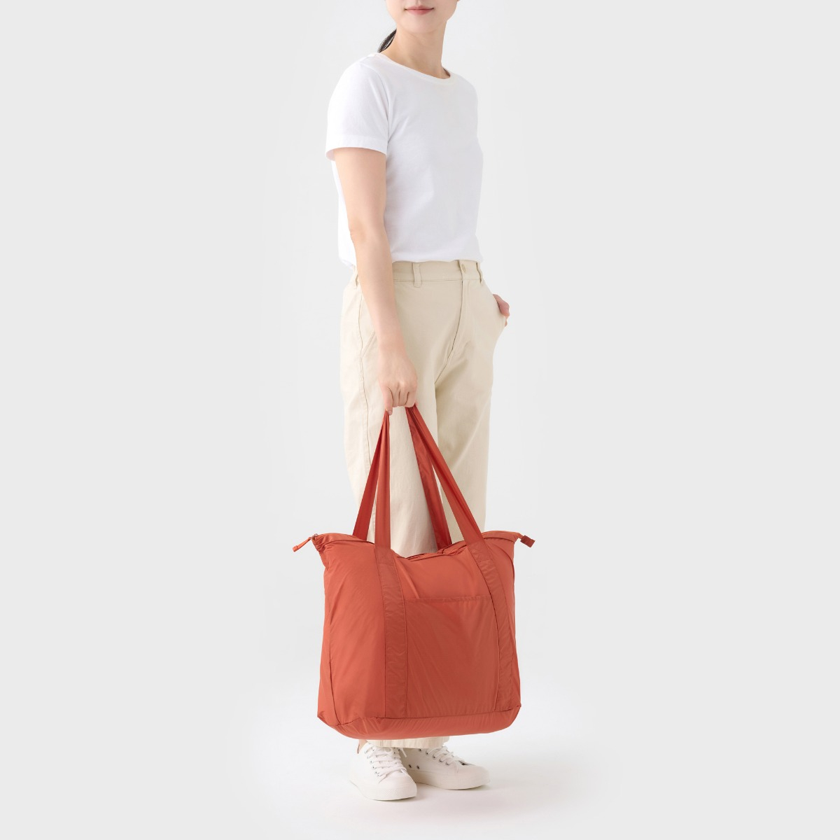 Foldable Travel Bag Vertical Type MUJI