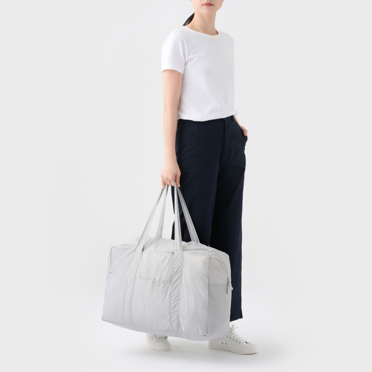 Foldable Travel Bag Horizonal Type MUJI