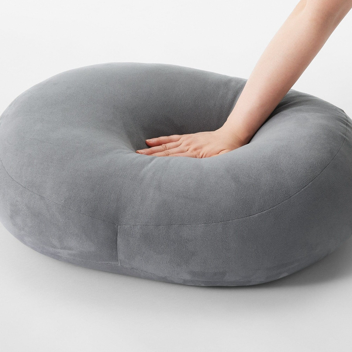 Đệm Ngồi Đa Năng - Xám Than MUJI