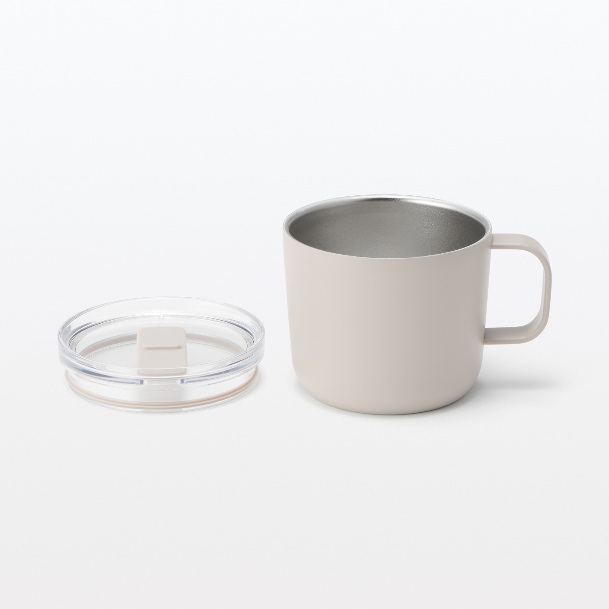 MUJI Ly Giữ Nhiệt Có Nắp - 250ML