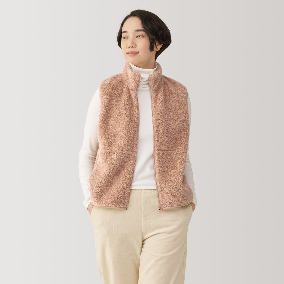 Women'S Boa Fleece Vest