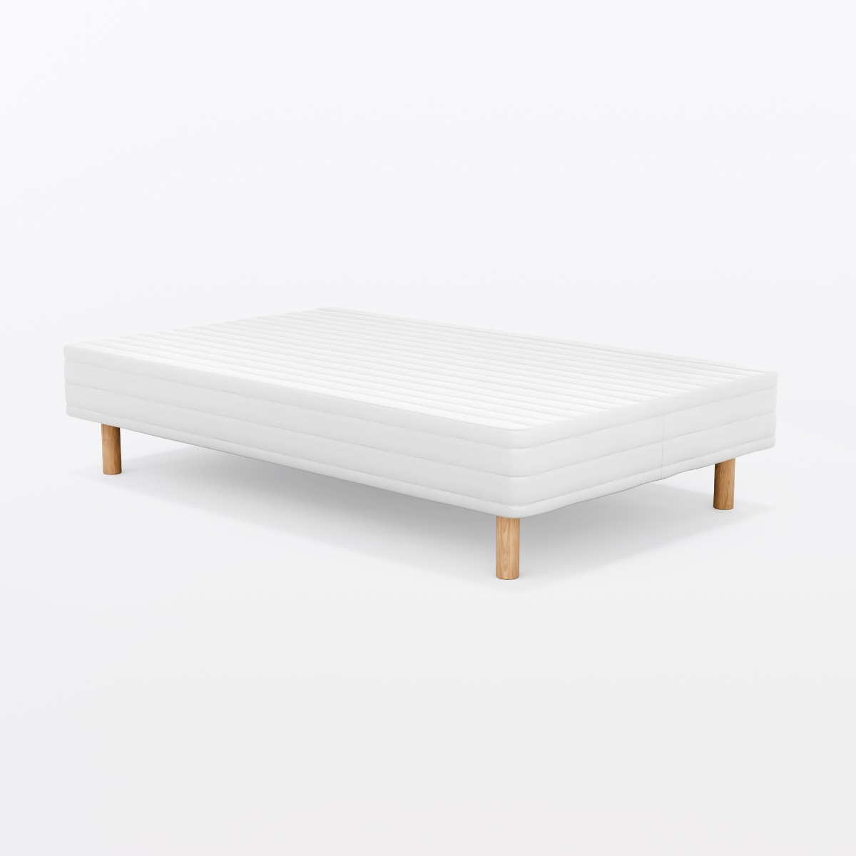 MUJI Nệm Lò Xo Túi Mật Độ Cao - SD (Chân Nệm Bán Riêng)