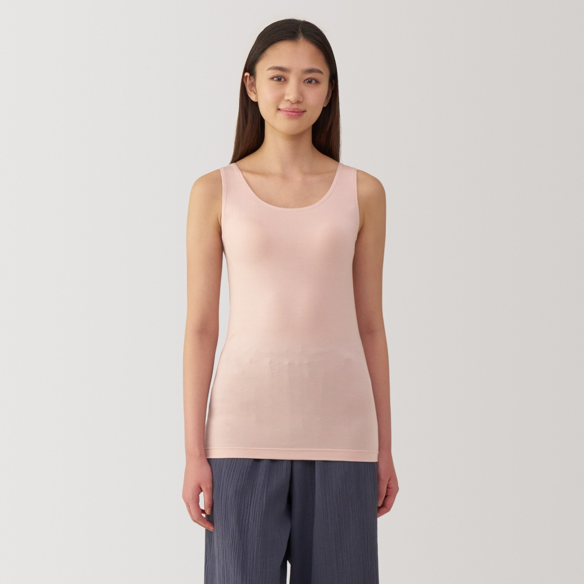 Áo Ba Lỗ Bra Vải Lyocell MUJI