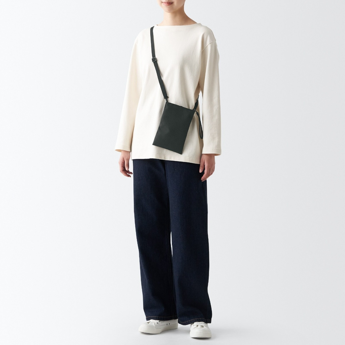 2-way Water Repellent Mini Sacoche MUJI