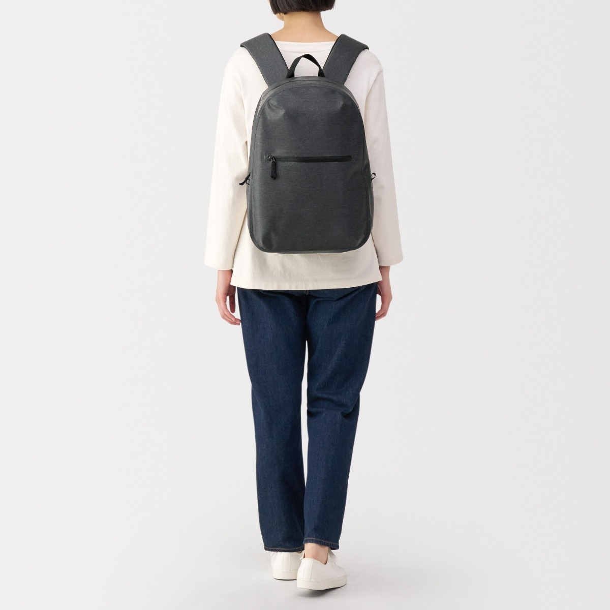 MUJI Balo Vải Bố Chống Nước