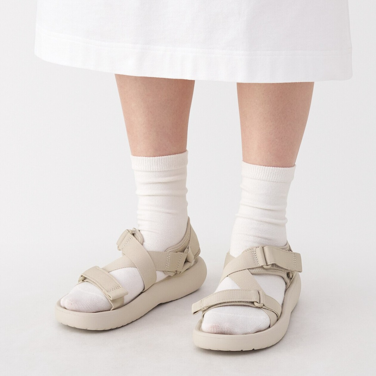 MUJI Tape Belt Sandals