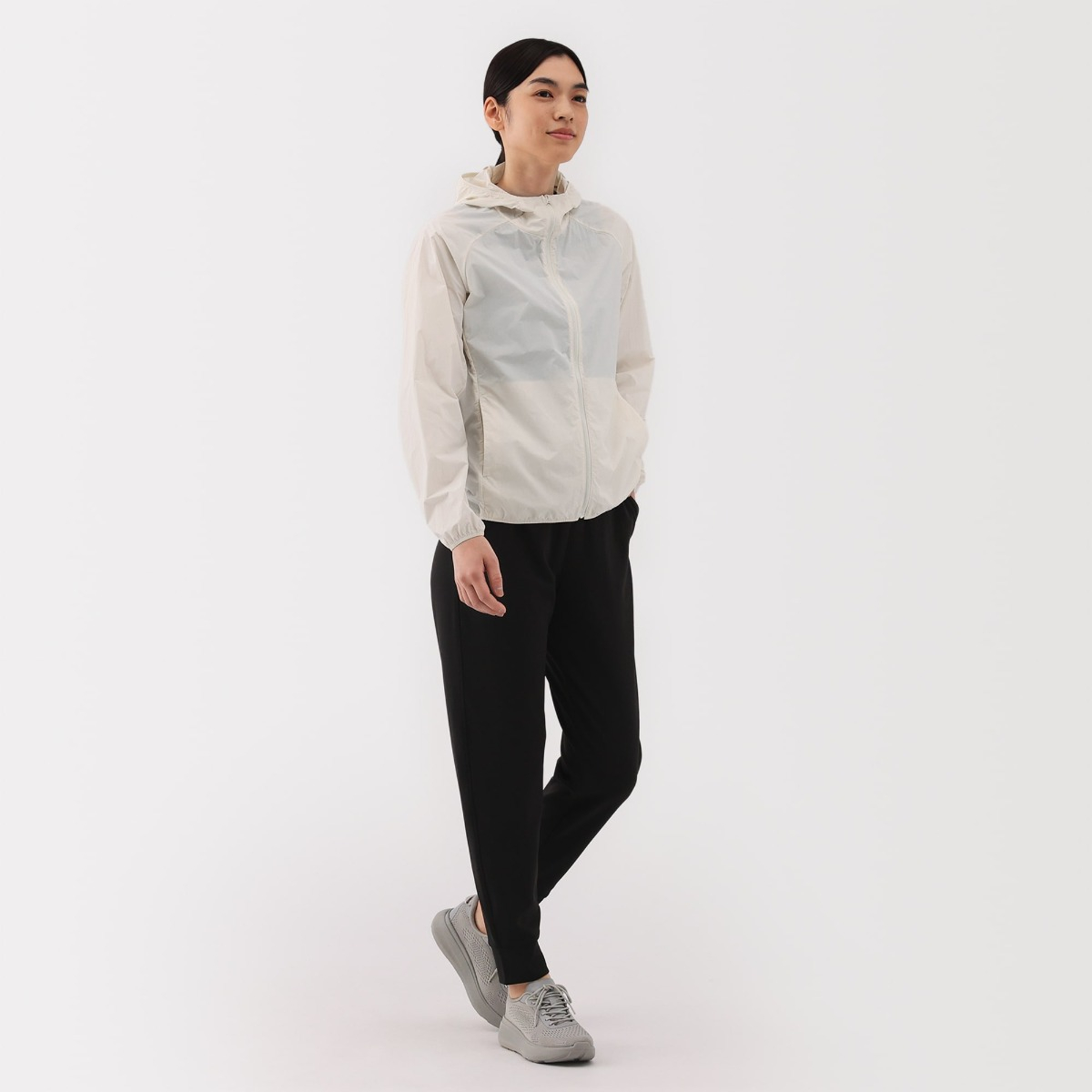 Áo Khoác Có Mũ Chống Uv Gấp Gọn Nữ MUJI
