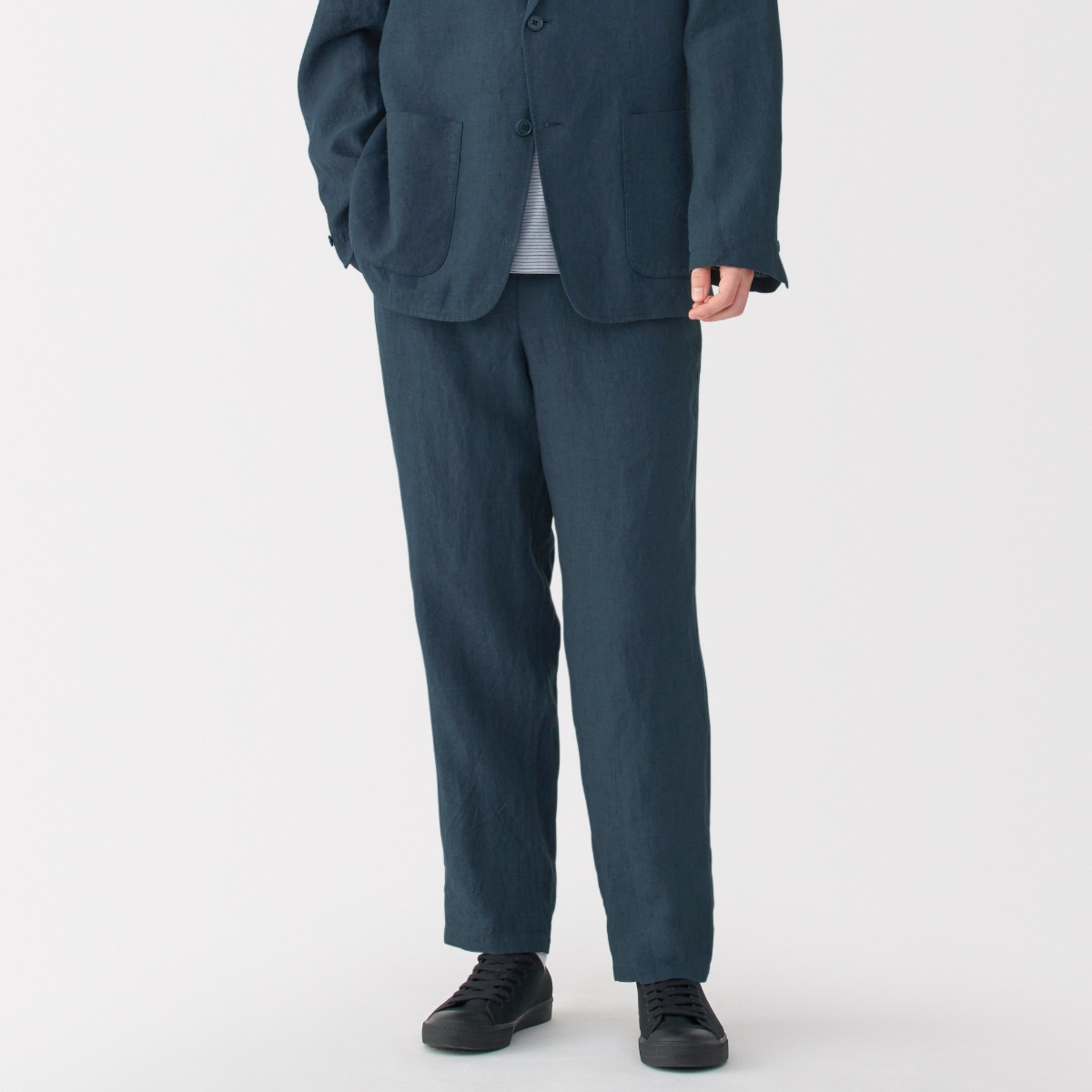 OHOTORO・Pot Tapered Slacks（M / long） OHOTORO】Pot Tapered