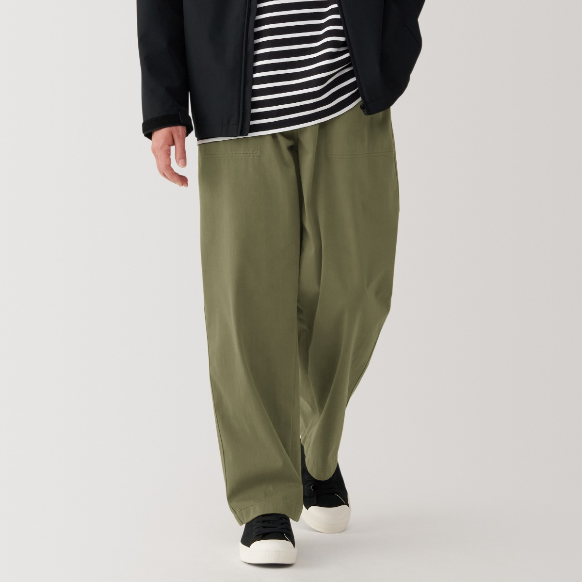 M's Stretch Jersey Baker Pants MUJI