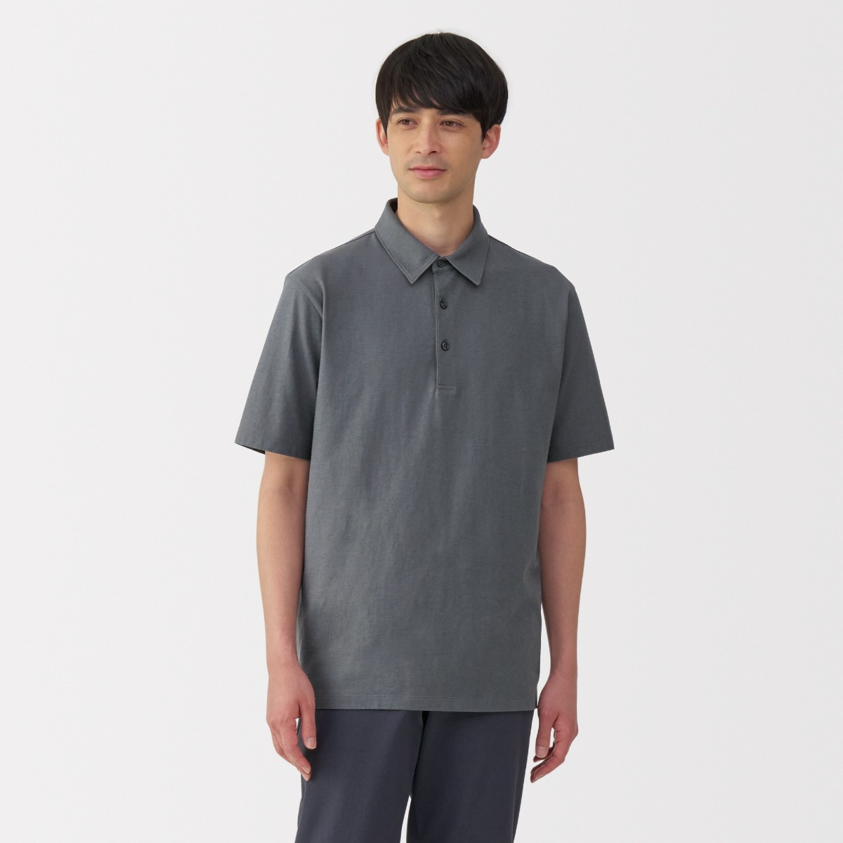 Áo Polo Cool Touch Jersey Ngắn Tay MUJI
