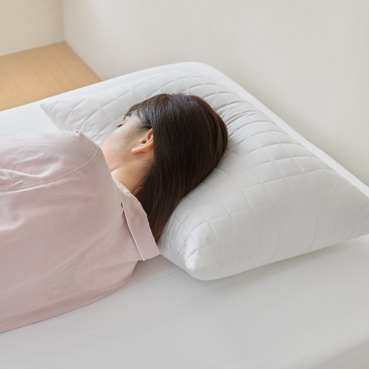 MUJI Gối Có Thể Giặt - Trắng