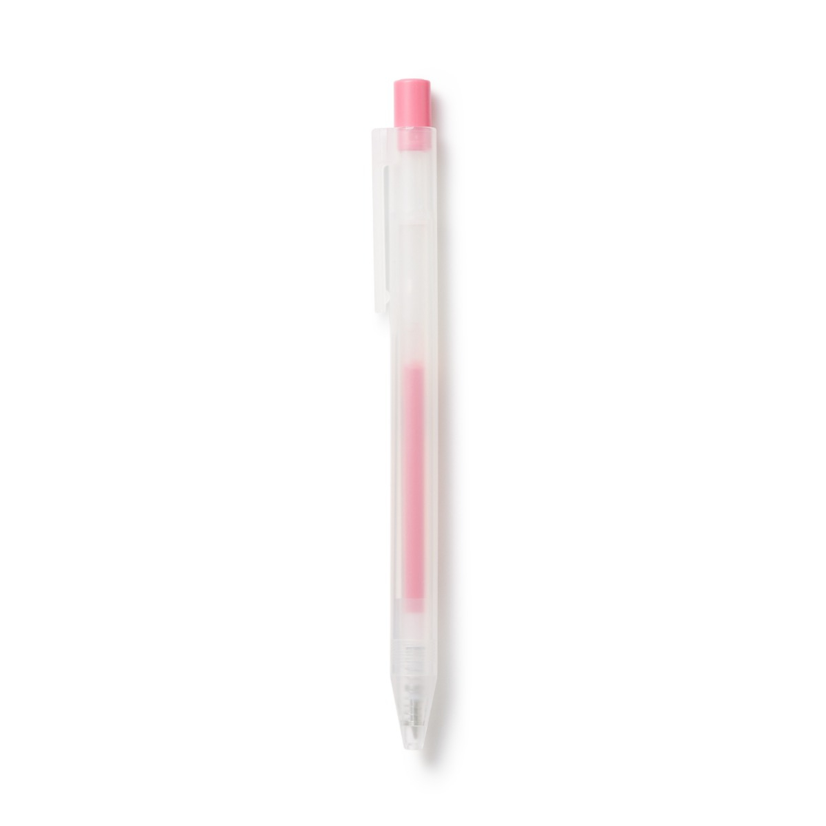 MUJI Bút Bi Bấm 0.3mm - Hồng