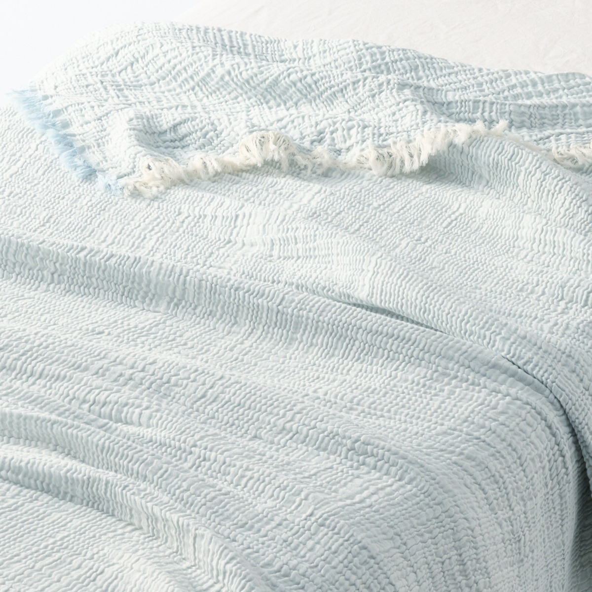Chăn Cotton Vải Xô 3 Lớp - S MUJI