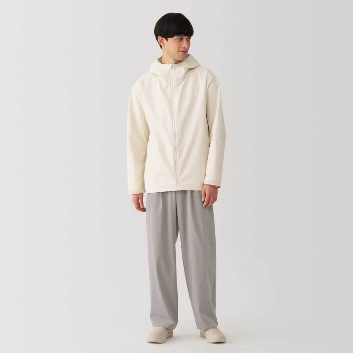 M's Quick Dry Darted Wide Easy Pants MUJI