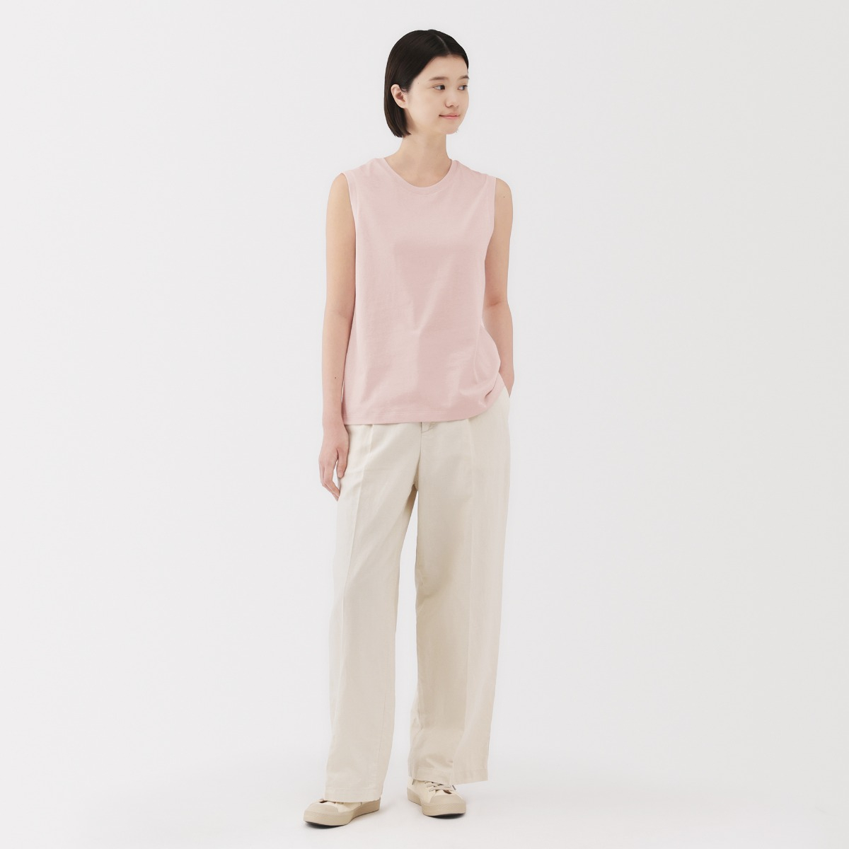 Áo Sát Nách Nữ MUJI