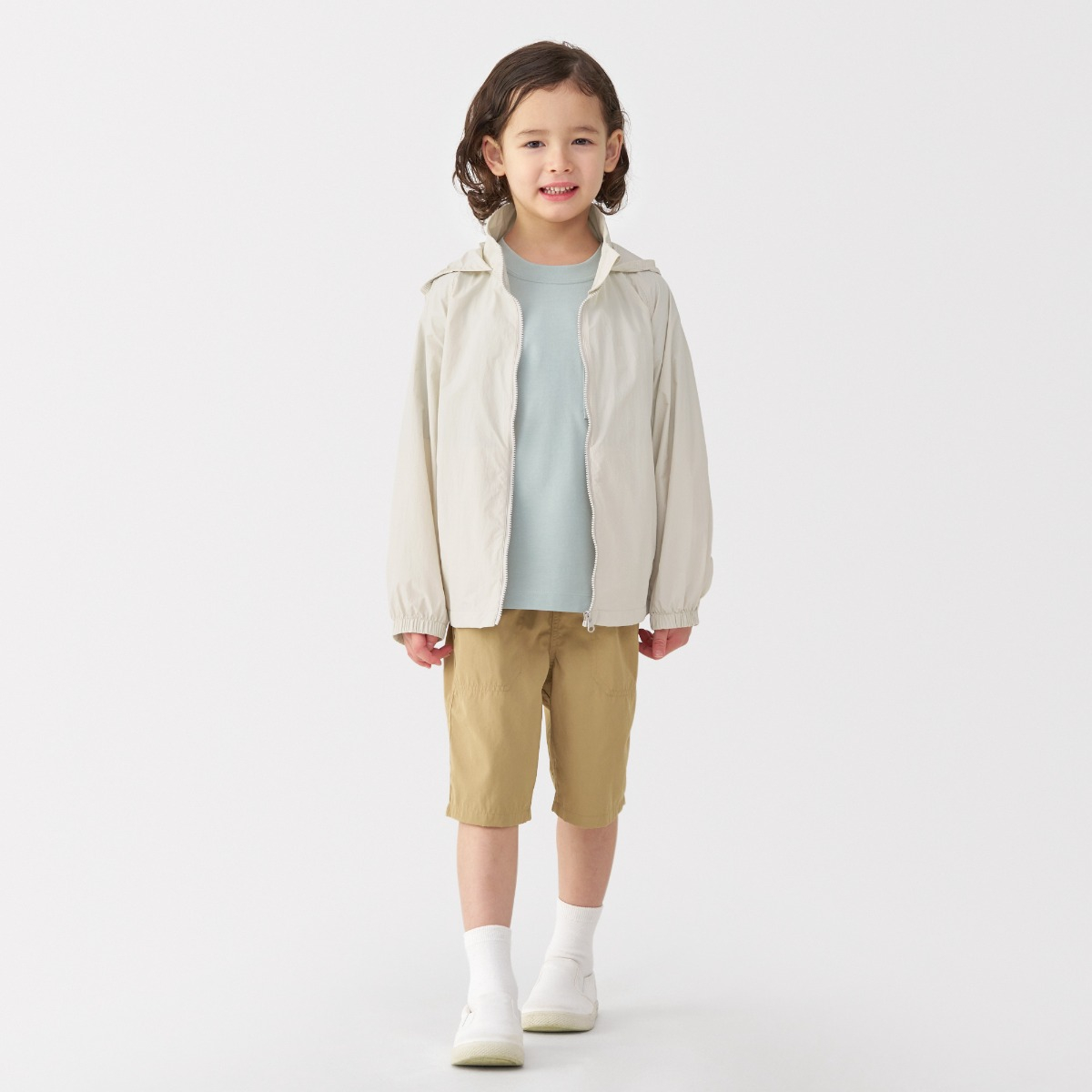MUJI Áo Khoác Chống Thấm Nước - Trẻ Em