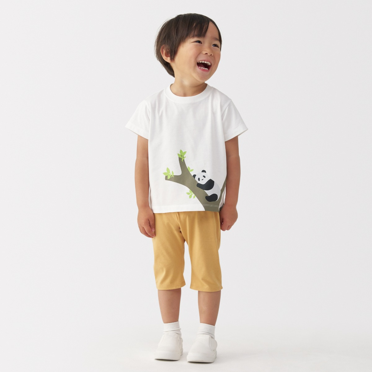 Áo Thun Ngắn Tay In Hình - Em Bé MUJI