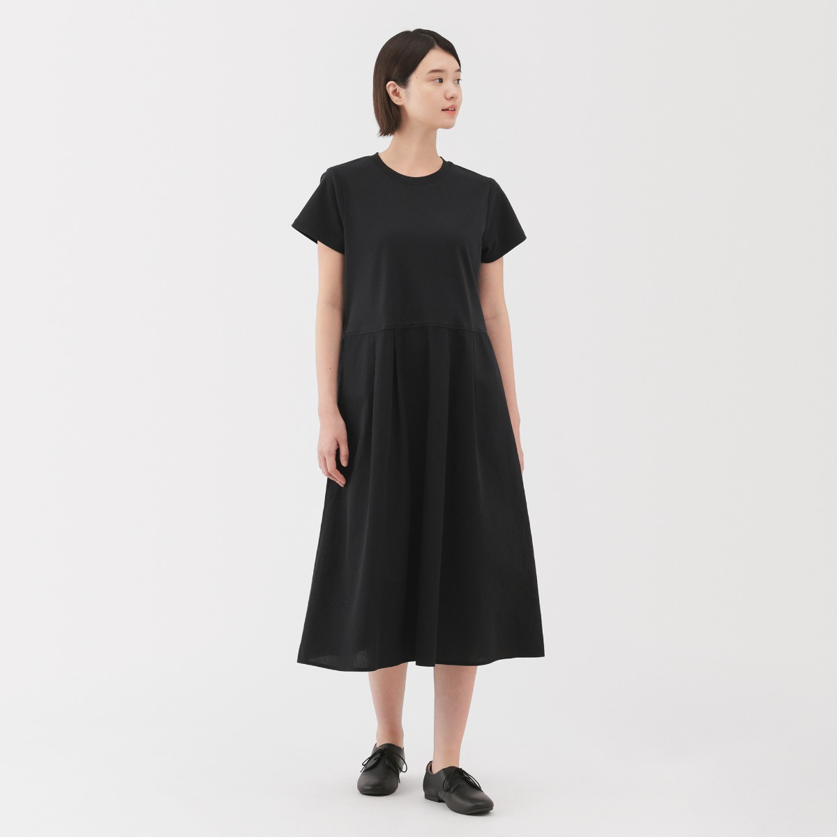 MUJI W's Cool Touch S/Slv Dress