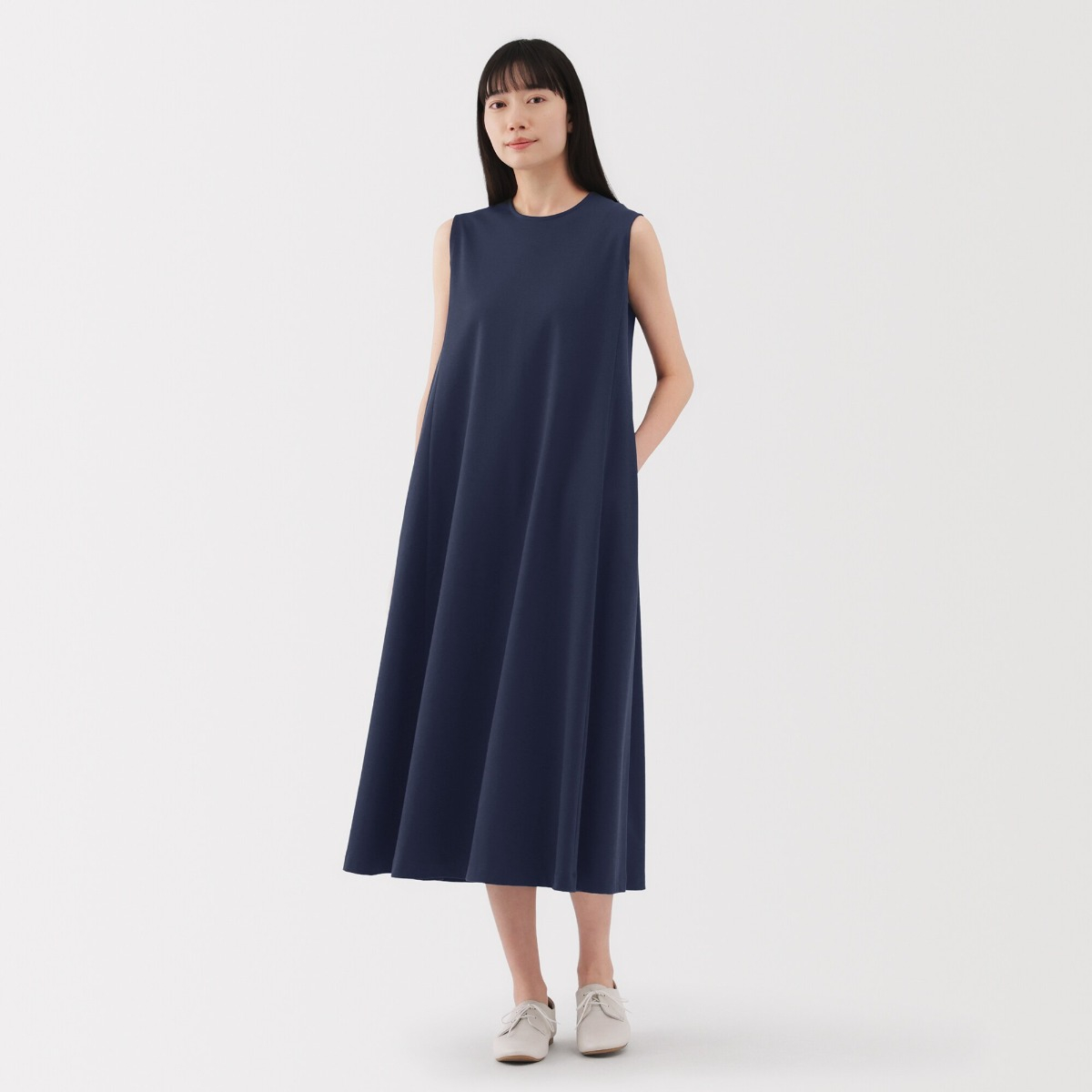 Đầm Sát Nách Thoáng Mát Nữ MUJI