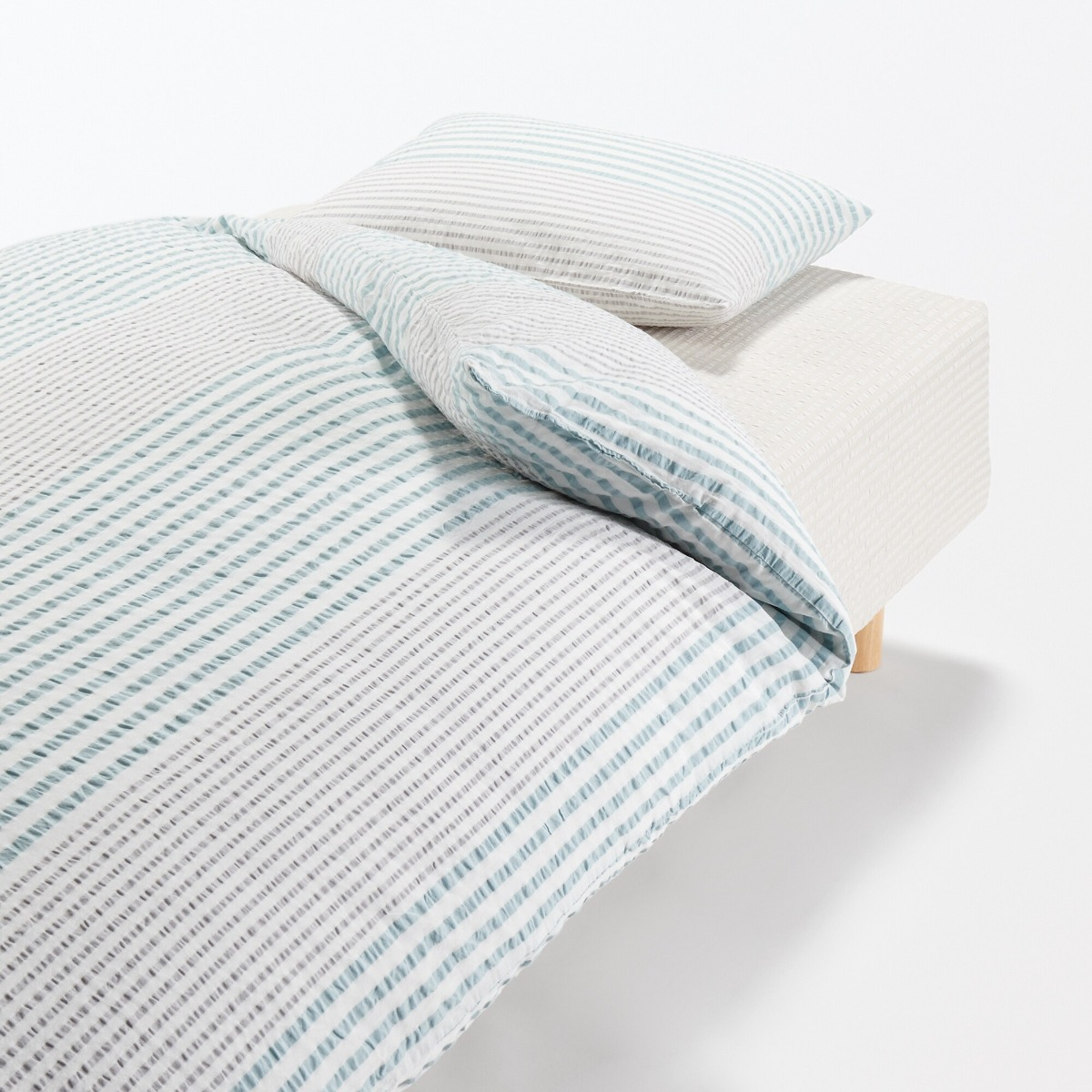 MUJI Vỏ Chăn Cotton Seersucker - SD