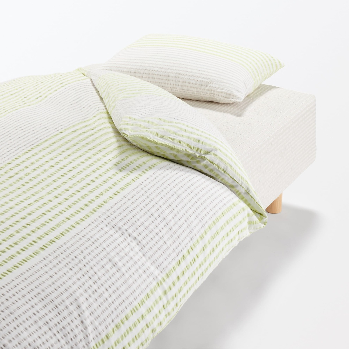 MUJI Vỏ Chăn Cotton Seersucker - K