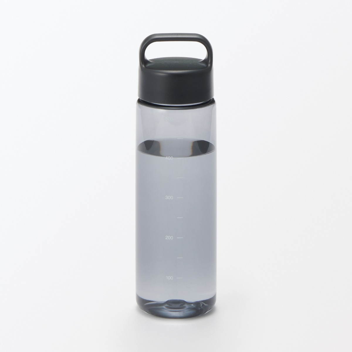 MUJI Bình Nước Có Chia Vạch Dễ Mang Theo - Đen