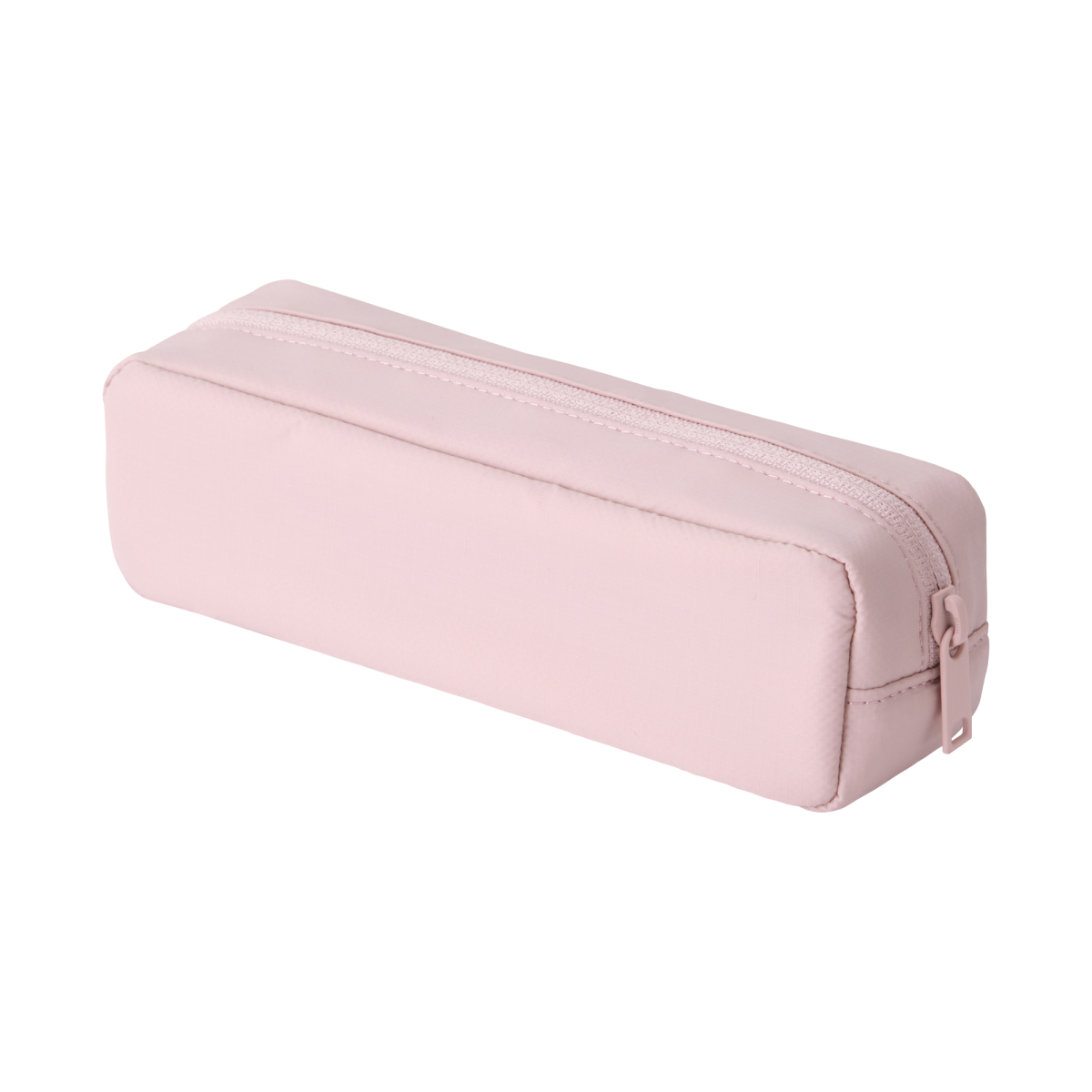 MUJI Hộp Bút Vải Dù M - Hồng Be